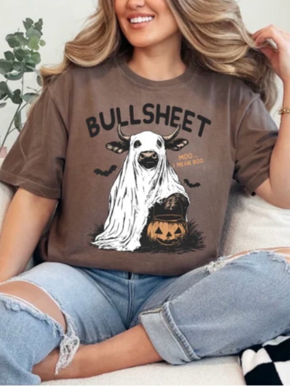 Halloween Bullsheet Graphic Tee